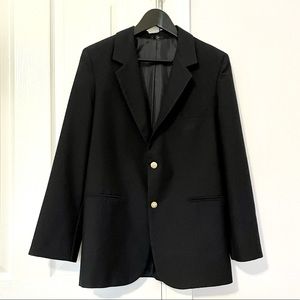 Young men’s Navy blazer with gold buttons. Used on couple of occasions.